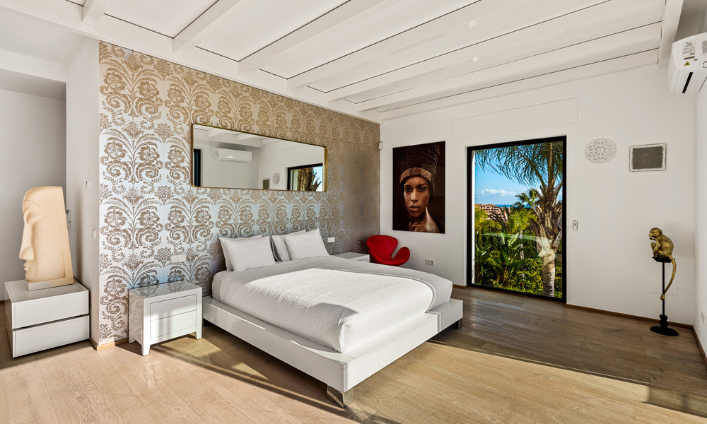 Villa exclusiva estilo moderno para comprar, campo de golf, Marbella – Benahavis 37618