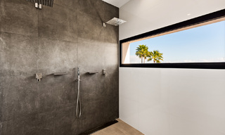 Villa exclusiva estilo moderno para comprar, campo de golf, Marbella – Benahavis 37620 