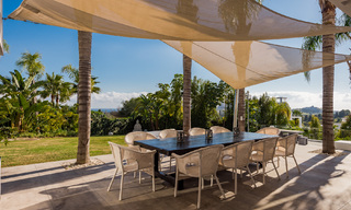 Villa exclusiva estilo moderno para comprar, campo de golf, Marbella – Benahavis 37627 