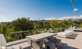 Villa exclusiva estilo moderno para comprar, campo de golf, Marbella – Benahavis 37628 
