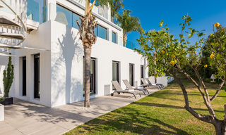 Villa exclusiva estilo moderno para comprar, campo de golf, Marbella – Benahavis 37637 