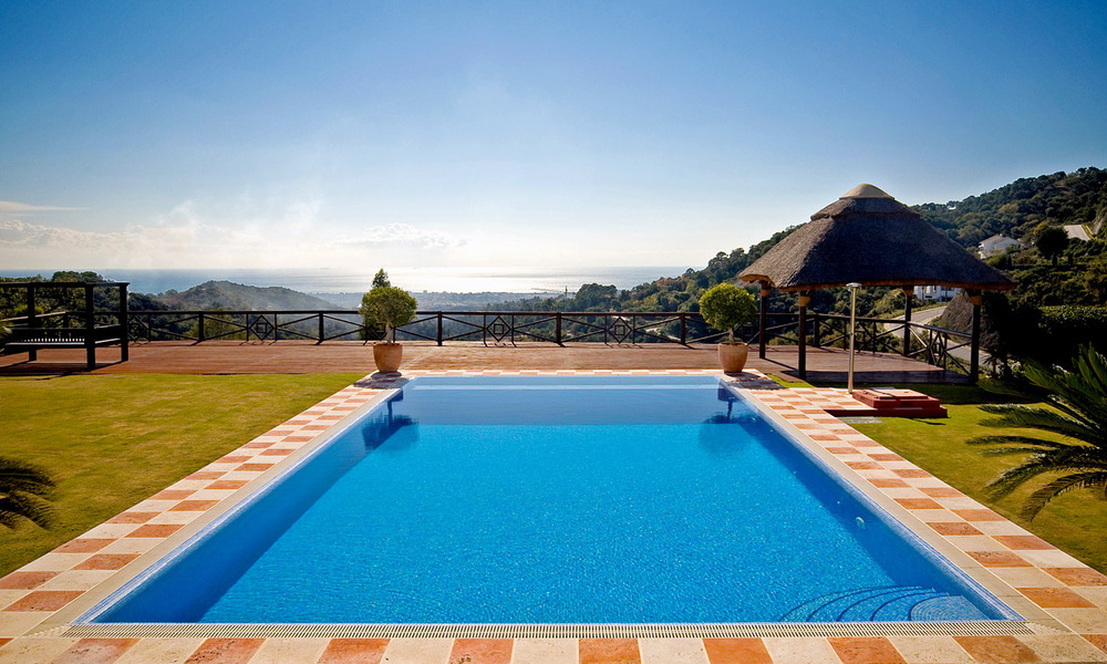 Villa exclusiva con vistas al mar en venta en La Zagaleta en Marbella - Benahavis 30424