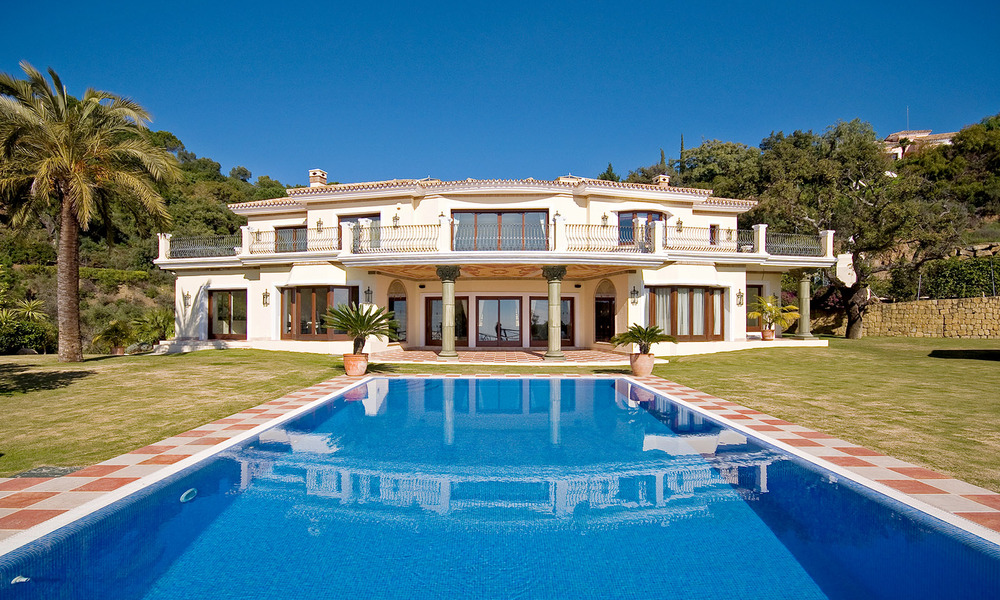 Villa exclusiva con vistas al mar en venta en La Zagaleta en Marbella - Benahavis 30425