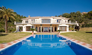 Villa exclusiva con vistas al mar en venta en La Zagaleta en Marbella - Benahavis 30425 