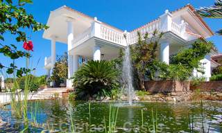 Villa de lujo de estilo colonial para comprar en Marbella este 22575 