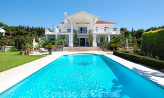 Villa de lujo de estilo colonial para comprar en Marbella este 22581 