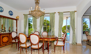 Villa de lujo de estilo colonial para comprar en Marbella este 22589 
