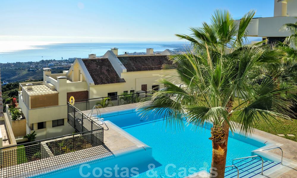 Moderno y lujoso ático apartamento en venta en Marbella 37450