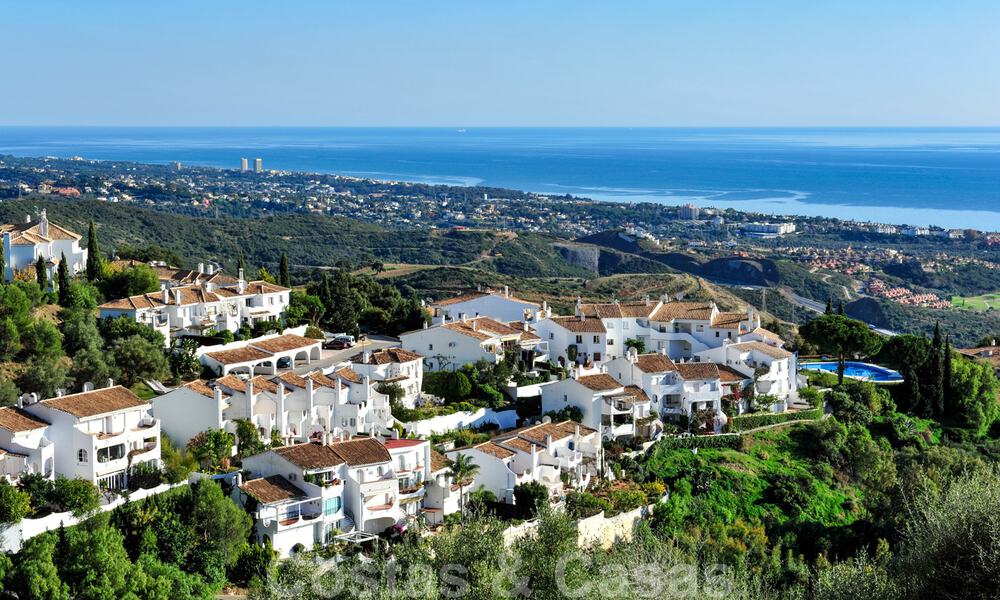 Moderno y lujoso ático apartamento en venta en Marbella 37452