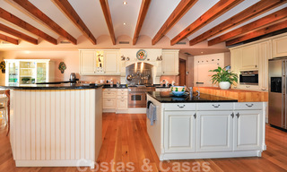 Encantadora villa de lujo de estilo andaluz para comprar en La Zagaleta, Marbella - Benahavis 20435 
