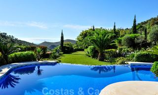 Encantadora villa de lujo de estilo andaluz para comprar en La Zagaleta, Marbella - Benahavis 20438 