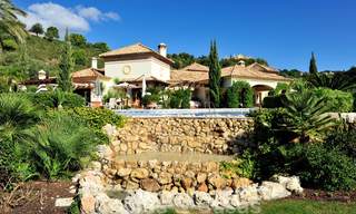 Encantadora villa de lujo de estilo andaluz para comprar en La Zagaleta, Marbella - Benahavis 20440 